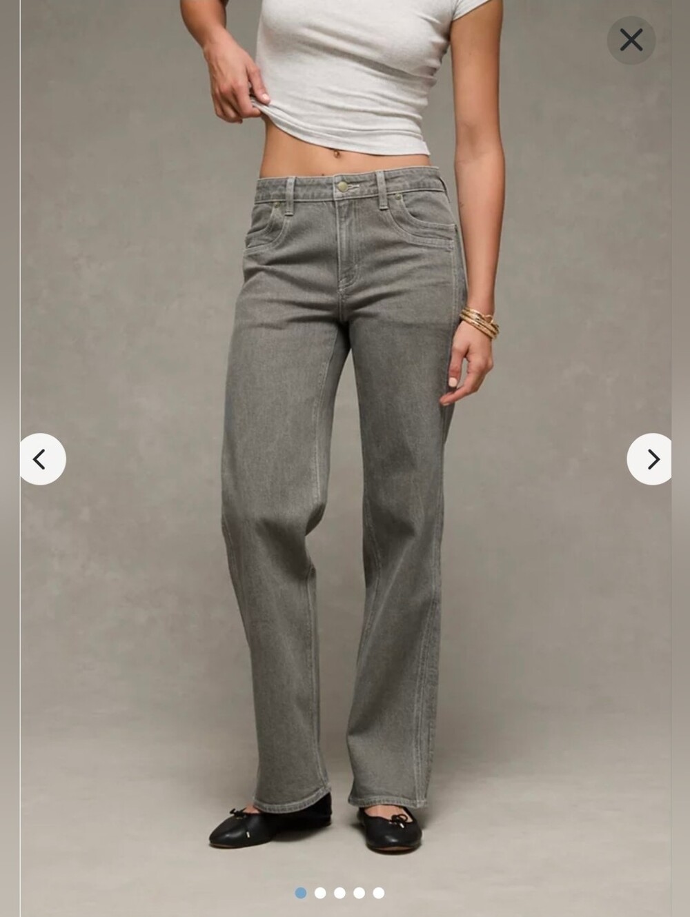 AE High-Waisted Stovepipe Jean